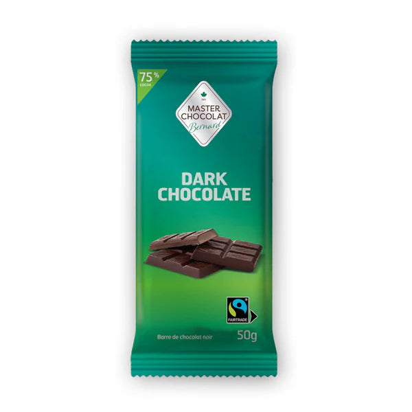 Dark 75% Chocolate Bar by BERNARD