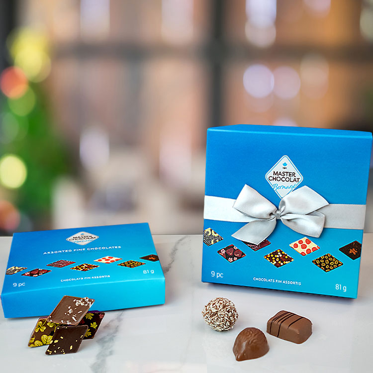 Assorted Chocolate Box by BERNARD (9 Piece)