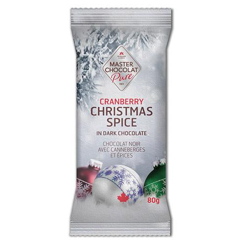 Dark Cranberry Christmas Spice Bar by BERNARD