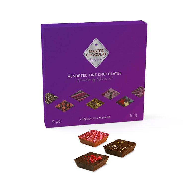 Assorted Chocolate Box by BERNARD (9 Piece)