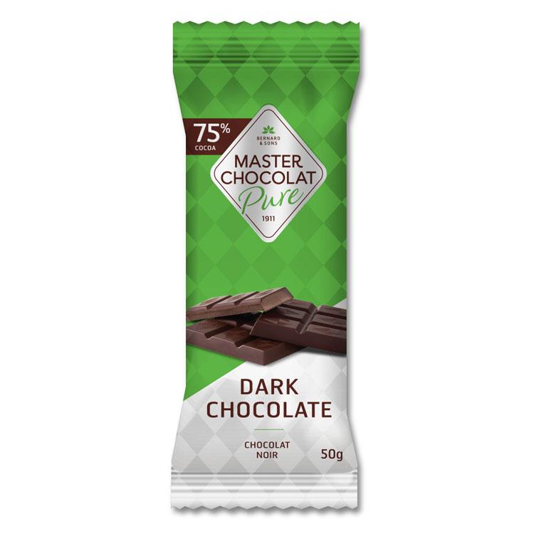 Dark 75% Chocolate Bar by BERNARD