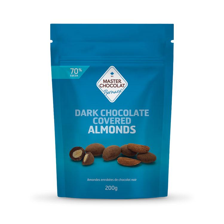 Dark Chocolate Covered Almonds by BERNARD