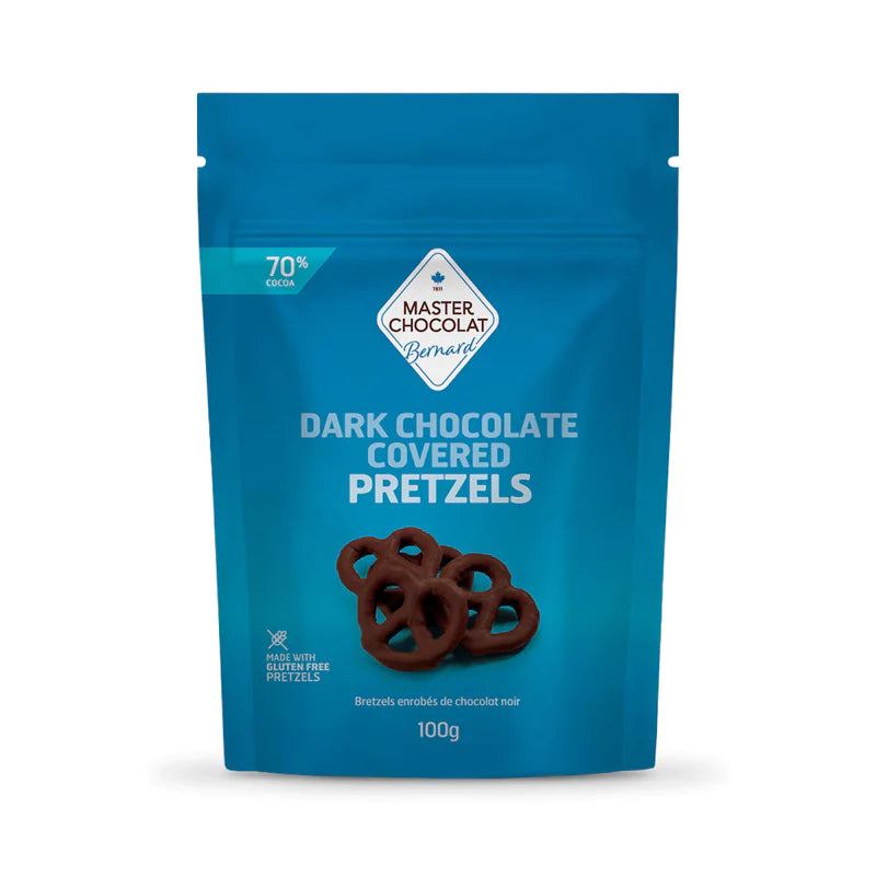 Dark Chocolate Covered Pretzels by BERNARD