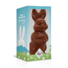 Load image into Gallery viewer, Laughing Bunny In Milk Chocolate by BERNARD
